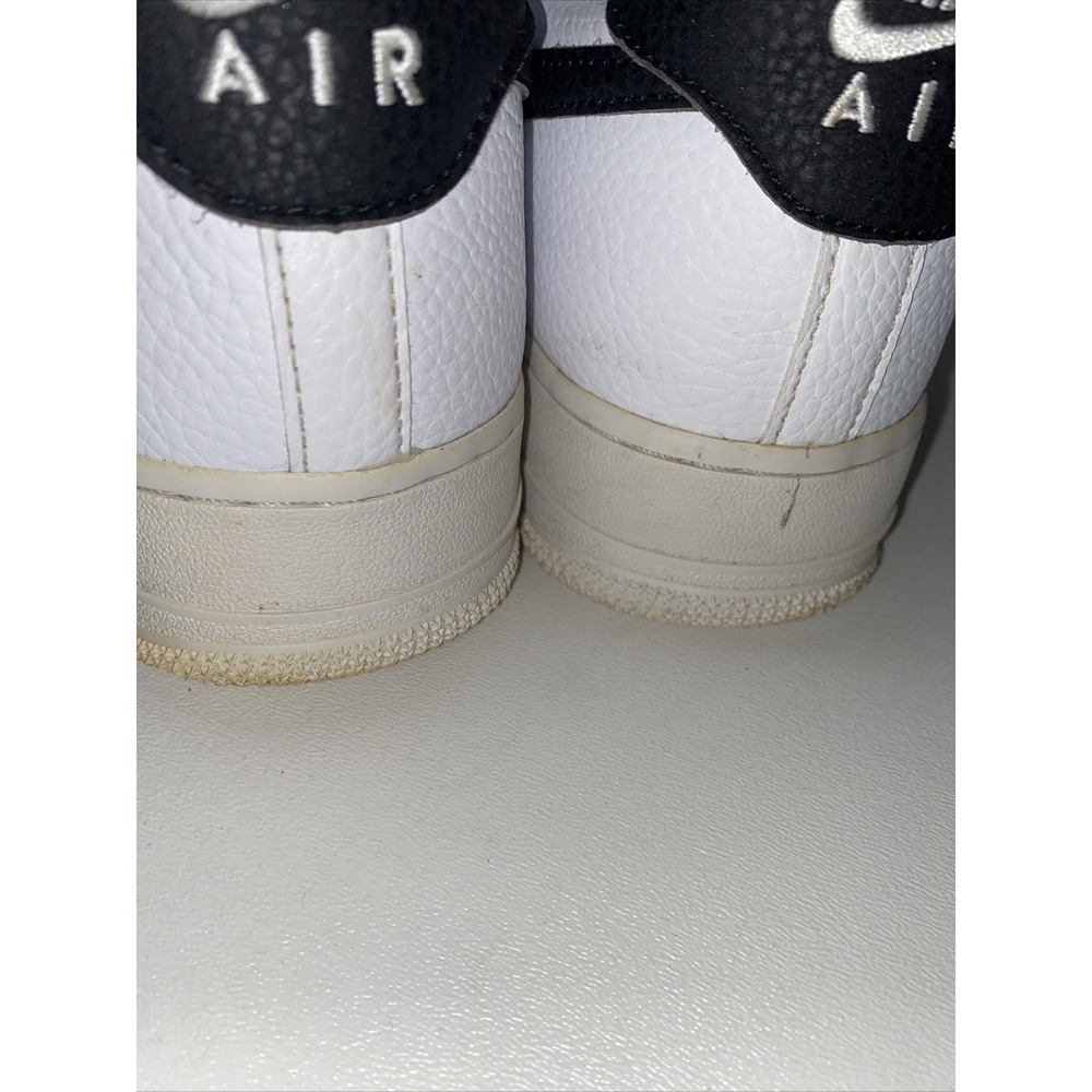 Nike Air Force 1 '07 Men's Size 12 White/Black CT2302 100 Fast Shipping - Picture 13 of 15